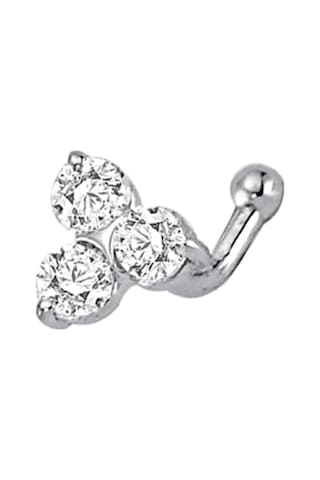 Sirius Toplam 0,09 Karat Pırlanta 3 Taşlı Hızma 0804E0097 Beyaz