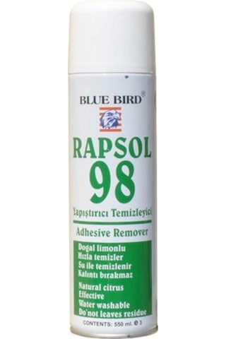 Rapsol 98 Kumaş Yapıştırıcı Temizleme Spreyi 500 Ml.