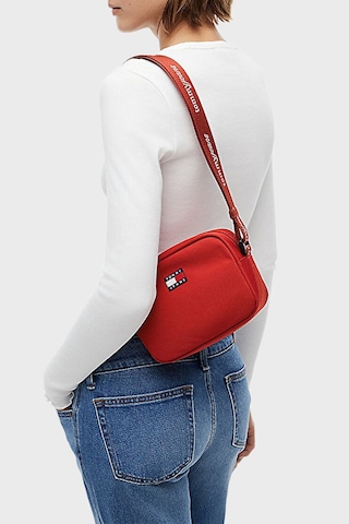 Tommy Jeans Logolu Ayarlanabilir Askılı Çanta Kadın Çanta Aw0aw18769 Xmp Kırmızı
