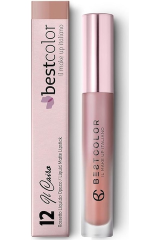 Best Color Invincible Matte Liquid 12 Kahire Likit Ruj 4ml 12