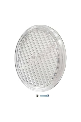 Şeffaf Doğalgaz Menfezi, Sabit Kanatlı, 180 Mm