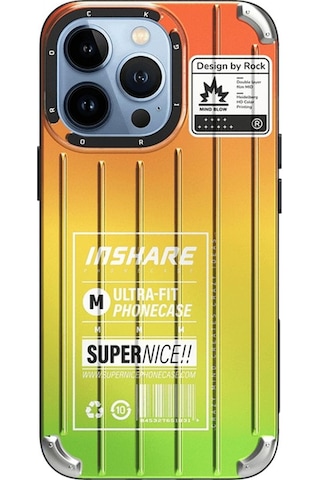 Rock Apple Uyumlu iPhone 14 Pro Max Kılıf Dream Color Serisi - Warm Sun Warm Sun