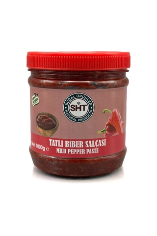 Antep Güneş Kurusu Tatlı Biber Salçası 1000 Gr