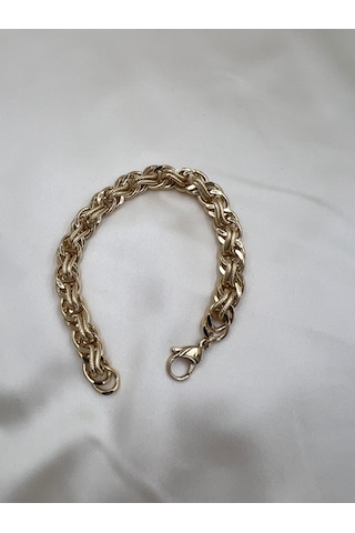 Xupıng Sarmal Bileklik Altın - Gold