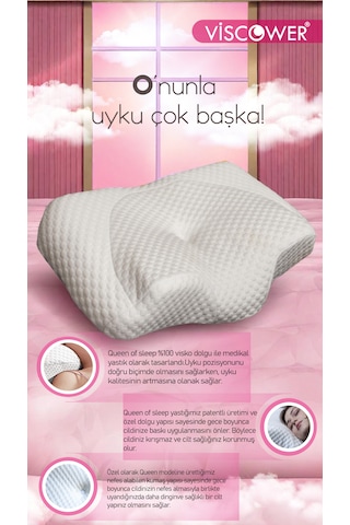 Queen Of Sleep Boyun Destekli Güzellik Yastığı
