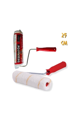 Desenatör Extra Saten İç-dış Cephe Boya Rulosu - 25 Cm