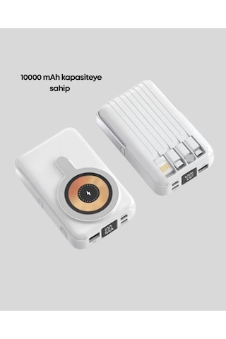 Hepsi Lcd Göstergeli Manyetik Powerbank Type C Usb Girişli Yeni Nesil Najmaddin Diğer