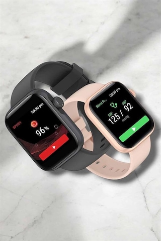 Akıllı - 454 - Saat Adım Sayar, Atışı İzleme Dokunmatik - Csmo-tex - Bluetooth Bağlantılı