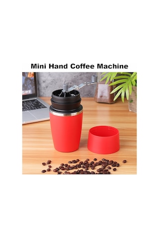 Mutfak Eşyaları 320cc Mini Kapalı Ev Retro Manuel El Kahve Çekirdeği Makinesi Makinesi