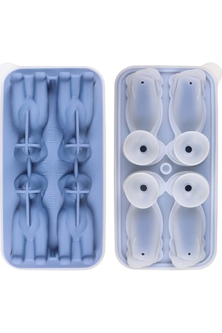 Besthome1 4'lü 3d Labrador Köpek Buz Kalıbı, Gri Ve Çok Renkli Çok Renkli