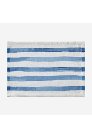 Mavi Polyester Amerikan Servis 35x50 Cm