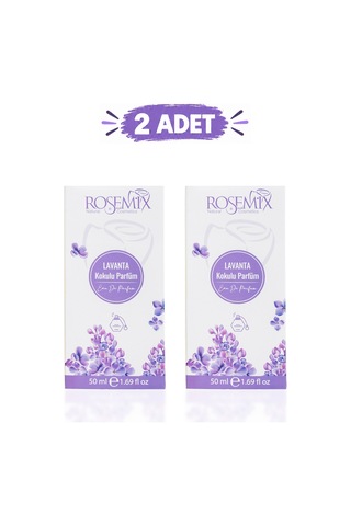 Rosemix - 741 - - Lavanta Parfüm 50 Ml - 2 Adetlik - Shophnrl - Set Ürün