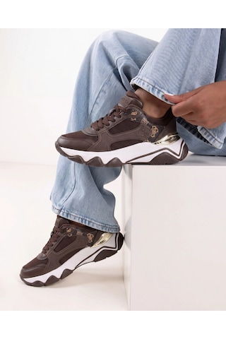 Guess Mazzy Kadın Sneaker-fltmzzele12 Coffe