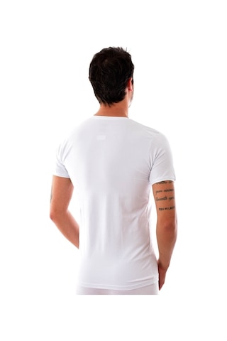 Elit 1303 Erkek V Yaka Elasthan Fanila Beyaz