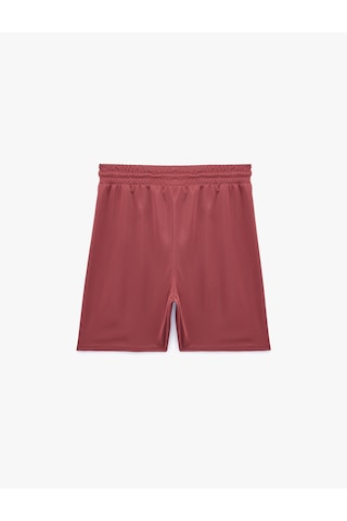 Koton Straight Fit Cepli Beli Bağcıklı Spor Şort Gül Kurusu 6sam40133nk
