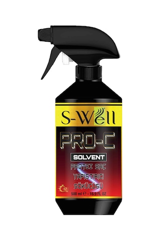 S-Well Pro-C Solvent Protez Saç Bant Sökücüsü 500 ML