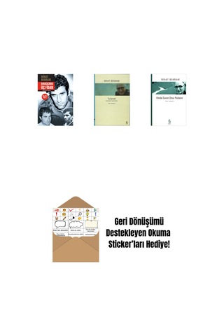 Darağacında Üç Fidan Ciltli + Tutanak + Kında Duran Onur Paslanır + Okuma Sticker'ları