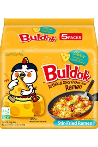 Samyang Buldak Cheese Ramen Noodle 140 G Samyang Buldak Cheese Ramen Noodle 140 G