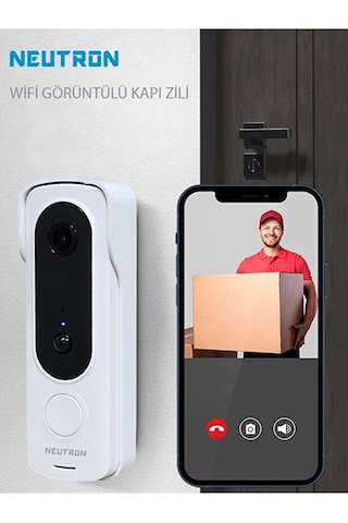 Neutron Ntl-sb-02mp Wi-fi Görüntülü Kapı Zili