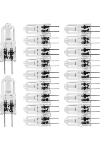 20 Adet G4 Halojen Ampul,20w 12v Halojen Ampul