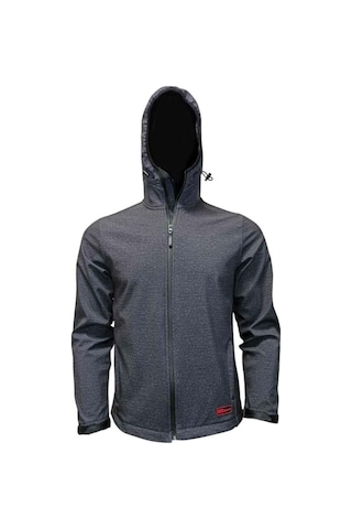 Uhlsport Erkek Mont Softshell Hermes 3202712-antrasit Melanj Antrasit Melanj