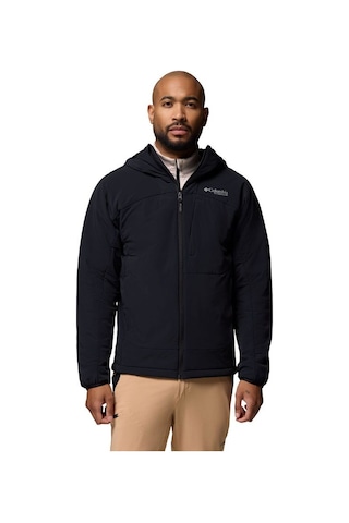 Columbia Columbai Silver Leaf Lite Hooded Jacket Siyah Erkek Outdoor Mont Wo0604-010 Siyah