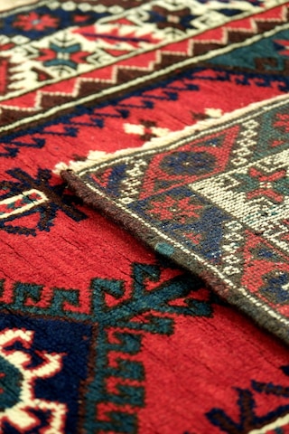 Döşemealtı El Dokuma Halısı - %100 Doğal Yün - Leh28290046 Kırmızı