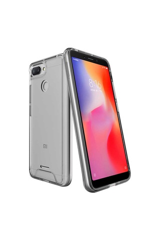 Xiaomi Redmi 6 Kılıf Zore Gard Silikon Renksiz