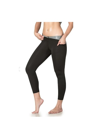 Dragondo 98143 Sauna Terleme Taytı Unisex Sauna Tayt Siyah