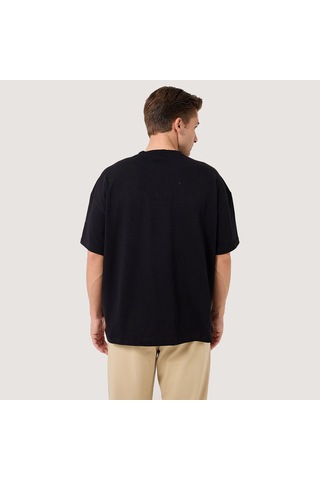 Siyah Fila Erkek T-shirt Delgado Fam0564 Siyah
