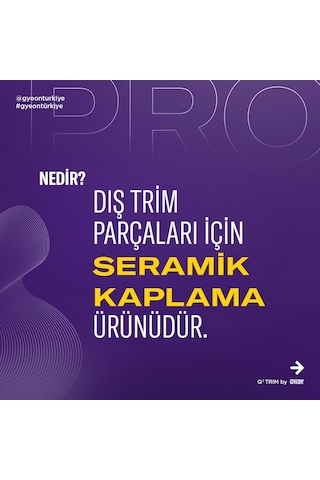 Gyeon Q² Trim Evo Plastik Koruyucu Ve Solmuş Plastik Yenileyici S