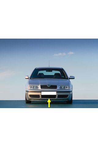 Skoda Octavia A4 2001-2009 Ön Tampon Alt Orta Izgarası 1U0853677