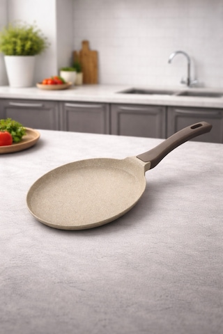 26 Cm Krep Döküm Tava - Cappucıno