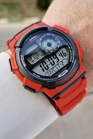 Casio Csgnct228 Erkek Kol Saati Kırmızı