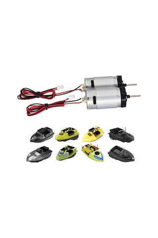 Sazan Yemleme Tekne Ve Botu Motor 7.4v 8.4v Su Geçirme Motoru