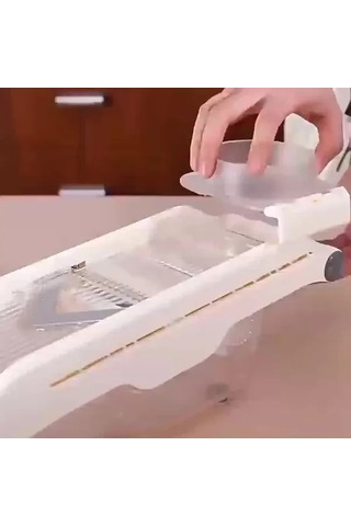 Xuweiwei Ev Kullanımı İçin Çok Fonksiyonlu Meyve Dilimleyici Manuel Patates Limon Dilimleyici Ve İpek Kazıyıcı 1 Parça