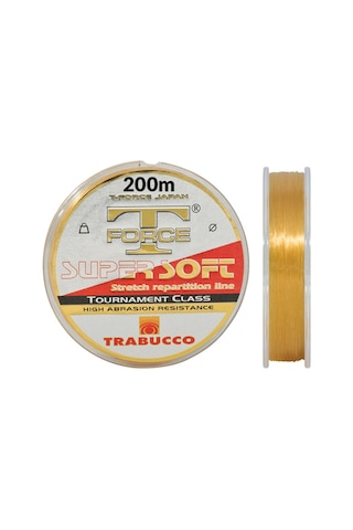Trabucco T-Force Tournament 200M Super Soft Şeffaf Misina
