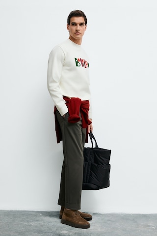 Lufian Fınn Erkek Sweatshirt Kırık Beyaz Kırık Beyaz 112030202100510