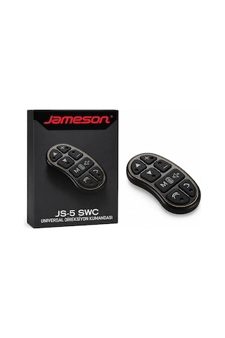 Jameson Direksiyon Kumandası - Jameson Js-5 Swc Universal Kablosuz Direksiyon Kumandası Aparatı Çok Renkli