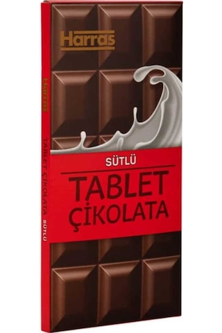 Klasik Sütlü Tablet Çikolata 10 Adet X 80g