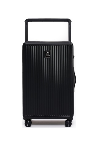 Elatae Vouge Exclusive Ultra Strong 2'li Valiz Seti Orta Boy - Kabin Boy Siyah V10737 Siyah