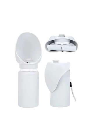 Köpek Kedi İçin Katlanabilir Esnek Sağlıklı Açık Hava Seyahat Yürüyüş Suluğu