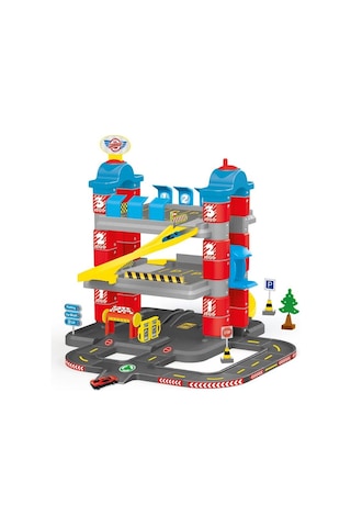 Dolu 5158  Eğitici Ögretici 3 Katlı Otopark Ve Yarış Yol Seti