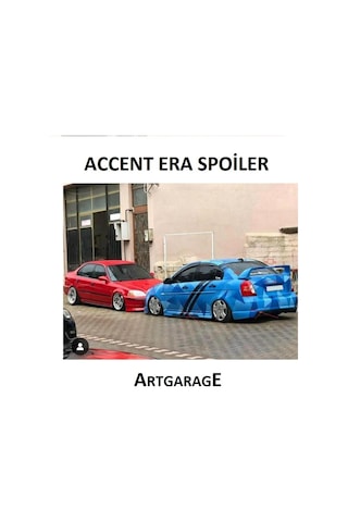 Hyundai Accent Era Boyasız Yüksek Spoiler-fiberglass
