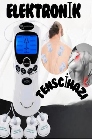 Elektrikli Terapi Masaj Aleti Pedli Masaj Aleti Bel Sırt Bacak Ko