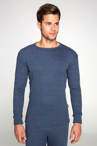 Thermoform Soft Unisex Uzun Kol Termal İçlik Fanila Lacivert Renkli