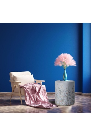 Mini Colorful Flowers Puf Kumaşı Süettir. Uluslararası Solmama Sertifikasına Sahiptir. Çok Renkli