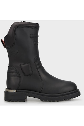 Harley Davidson Bayan Bot 021z100571 Black Deri Siyah Deri