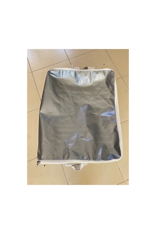 60 45 35 Hurç Fermuarlı Su Geçirmez Uv Korumalı 230 Gr Dokuma Naylon Branda Gri