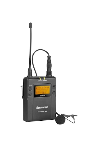 Uwmic9 Kablosuz Ses Sistemi İçin Saramonic Tx9 Mikrofonlu Verici